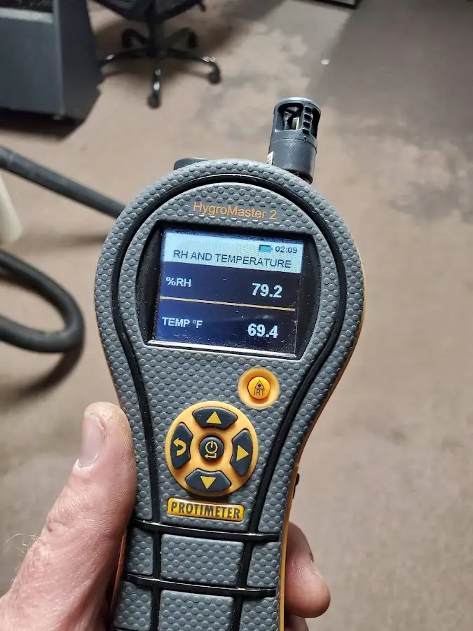 Moisture meter humidity assessment for Fire & Smoke Damage Restoration in Felida